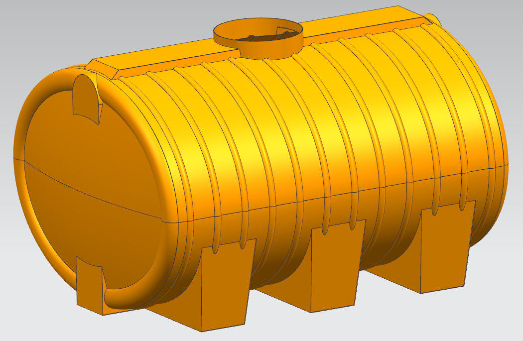 4000 Liters Horizontal Water Tank Mold