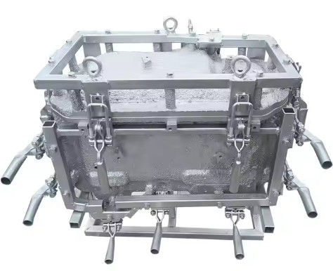 Ukuran Perak Custom Rotasi Molding Untuk CNC Produk Plastik