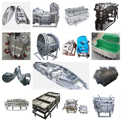 Modern Rotasi Molding Aluminium A356 Custom Roto Molding Kuat tahan kimia