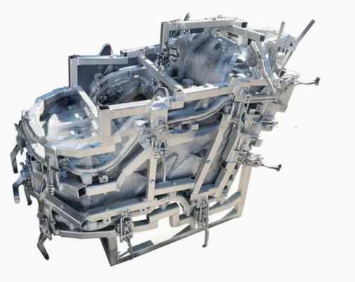 Precision Aluminium Rotational Molds Disesuaikan untuk Bagian Plastik Rotomolded
