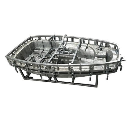 CNC Machining Custom Rotomoulding Mold Integrated Rotational Molded Parts (bagian-bagian yang dibentuk dengan rotasi terintegrasi)