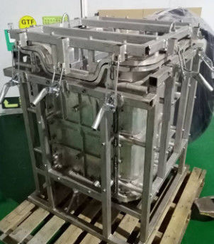 Silver Aluminum Rotational Molds Custom Logo Rotomolding Factory