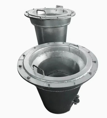 Desain CAD Polyethylene Rotational Molding Flower Pot Ketahanan suhu tinggi