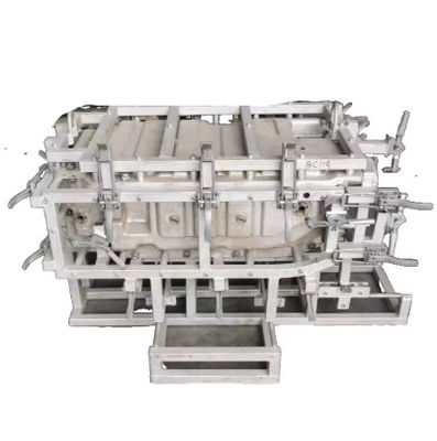 Rotasi lldpe tangki bahan bakar plastik adblue tangki diesel kotak aluminium cetakan