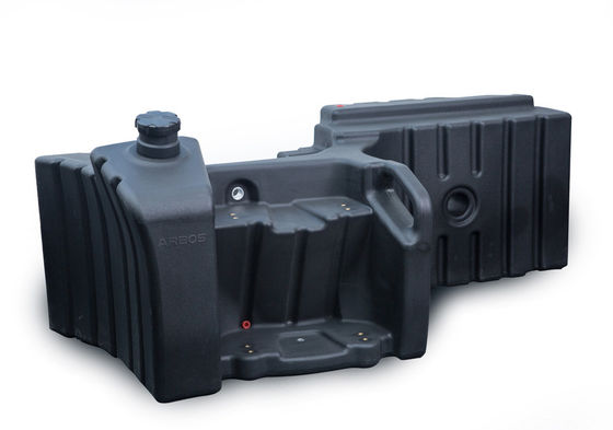 Custom Rotational Molding Plastic Fuel Tank Tank Minyak Dengan OEM Rotomolded Layanan