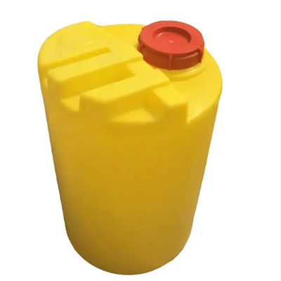 LLDPE Yellow Water Tank Customized Square Round Dosing Box Rotary Plastic Moulding