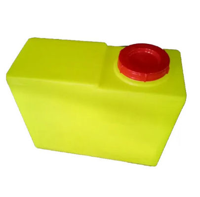 LLDPE Yellow Water Tank Customized Square Round Dosing Box Rotary Plastic Moulding