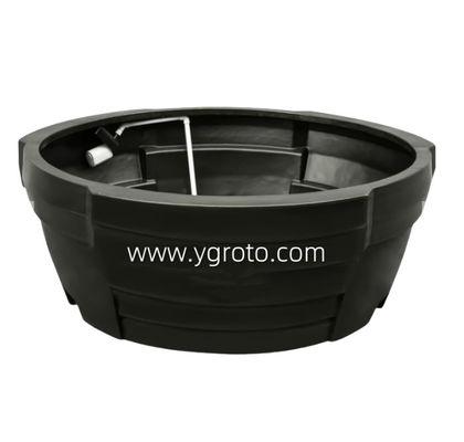 250L 500L 1000L Tangki Air Hewan Tahan Cuaca Dengan Proses Cetakan Rotasi CNC