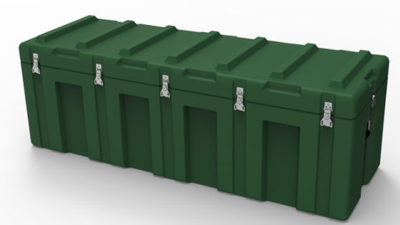 LLDPE Plastic Turnover Box Rotoplastic Mold Green Plastic Tool Box