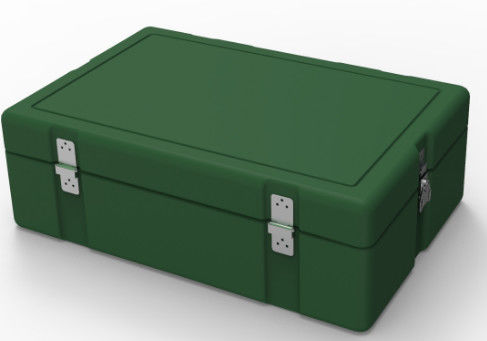 LLDPE Plastic Turnover Box Rotoplastic Mold Green Plastic Tool Box