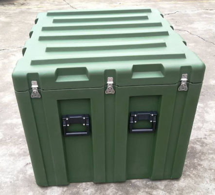 LLDPE Plastic Turnover Box Rotoplastic Mold Green Plastic Tool Box