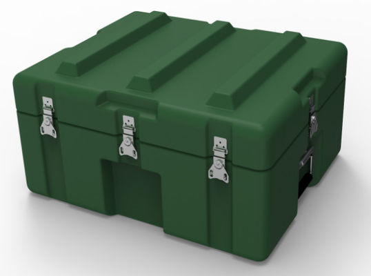 LLDPE Plastic Turnover Box Rotoplastic Mold Green Plastic Tool Box