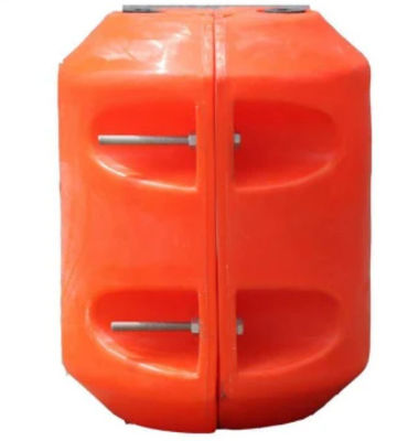 Modern Pipe Floats Rotomolding Floating Pontoon Bridge Custom Navigasi Laut Buay