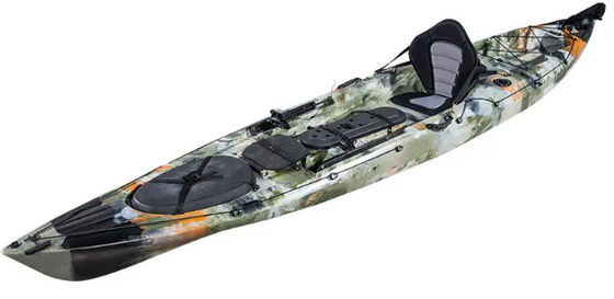 OEM Rotomolding Kayak Custom 30 inci PE Duduk di Atas Kayak Rekreasi