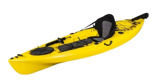 Duduk di Atas Kayak Custom Rekreasi Roto Molding Kayak Dengan Pendukung Kaki yang Bisa Disesuaikan