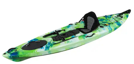 Duduk di Atas Kayak Custom Rekreasi Roto Molding Kayak Dengan Pendukung Kaki yang Bisa Disesuaikan