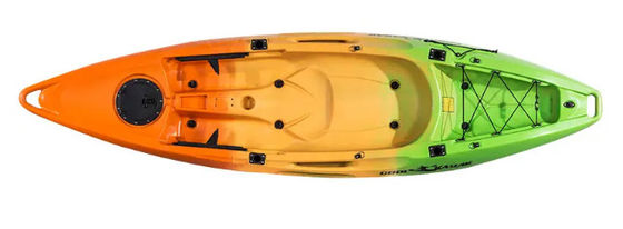12 kaki Kayak Rotational Molding Sit On Top Sea Kayak Dengan Skeg Tracking System