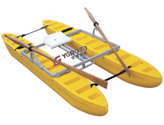 Aluminium Rotational Catamaran Mold Rotomolding Kayak Mold Disesuaikan