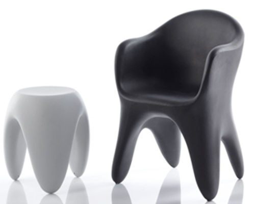 Furnitur plastik berputar ringan yang dapat ditumpuk dengan warna khusus