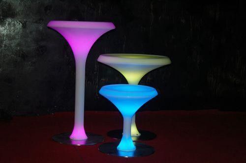 Custom Rotoplastic LED Furniture Lamp Shade Shell Rolling Plastic LED Light Bar Table
