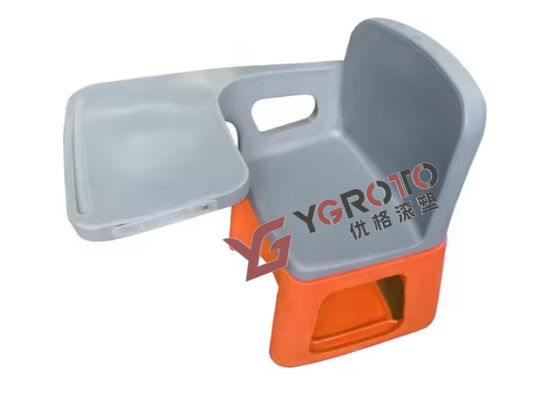Rotomolding Meja Makan Anak-anak Polyethylene Anak-anak Kursi Tinggi Warna Custom