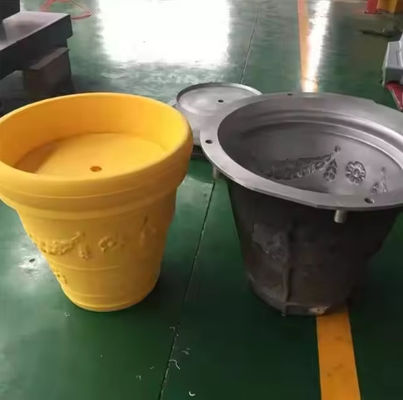 Ukuran Custom Plastik Flower Pot Mold, Taman Flower Rolling Mold