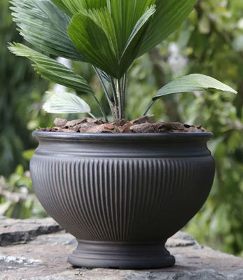 LLDPE Garden Planter Mold Plastik Flower Pot Mold Warna Khusus