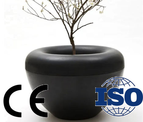 Roto Plastic Flower Garden Planter Molds Keanggunan / Ketahanan Untuk Botanical Dekorasi Vase