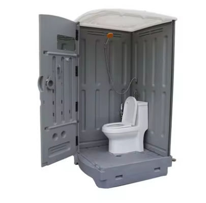 LLDPE Portable Plastic Toilets Custom Size Food Grade Material Environmental Protection