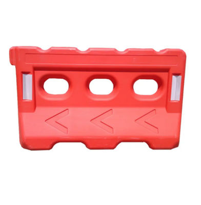 Red plastic guardrail rotoplastic mold product plastic protective safety bar