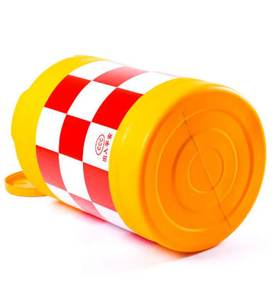 Yellow plastic anti-collision drum Rotoplastic mold product plastic protective safety drum