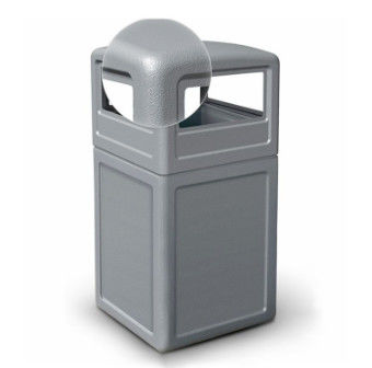 Square Outdoor Rotational Molding Products Rotoplastic Mold Trash Bin Classification