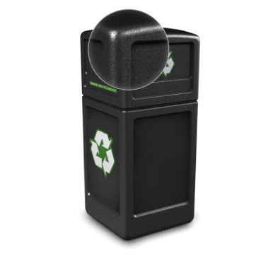 Rotational Molding Products Fashion outdoor trash can plastic sanitation trash can rotoplastic mold