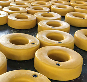 Bouée de vie marine personnalisée flottants en plastique en aluminium rotomisé