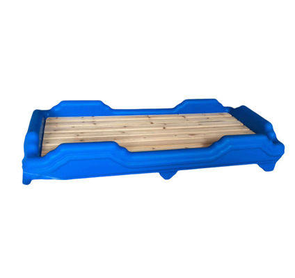 Rotoplastic Child's Cot Applicable to Schools Non-toxic and Odorless Material Safety