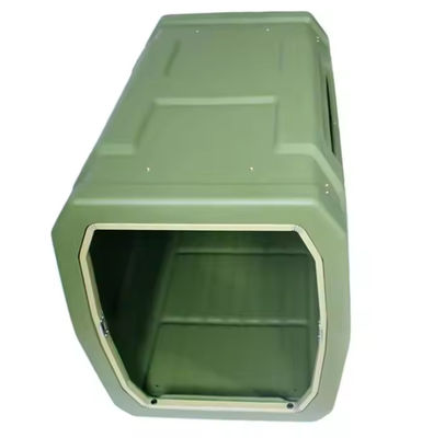 OEM Rotational Mold Pet Cats Solid Cages Rotomolded Plastic Dog Kennel Heavy Duty Dog Crate