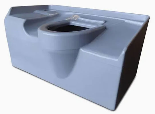Produk cetakan rotasi portabel Toilet mobile 8-10mm Ketebalan Perlindungan UV