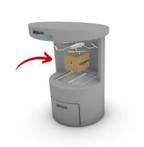 Custom Mail Collection Box Rotational Molding Plastic Temporary Storage Box (Kotak Pengumpulan Surat Khusus)