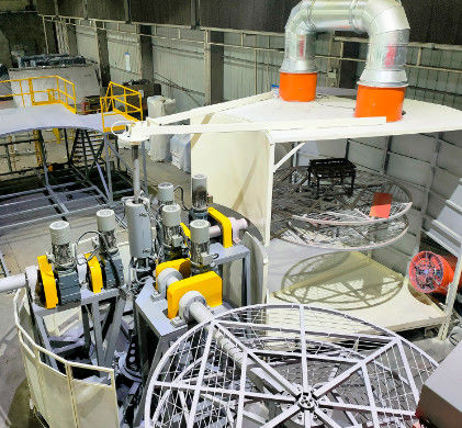 Mesin Rotomolding tipe menara Perlengkapan cetakan rotasi plastik hasil tinggi